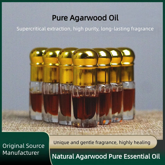Kyara Agarwood Essential Oil-Pure,Undiluted,Natural,Indoor Incense & Aroma