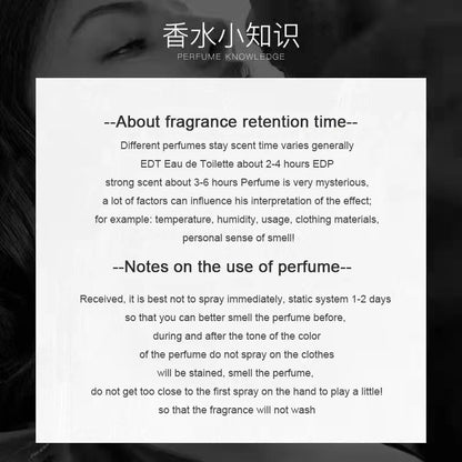 100ml High Quality Brand Men Perfume Long Lasting Fragrance Floral Woody Body Spray Cologne Unisex Perfume Deodorants Gifts