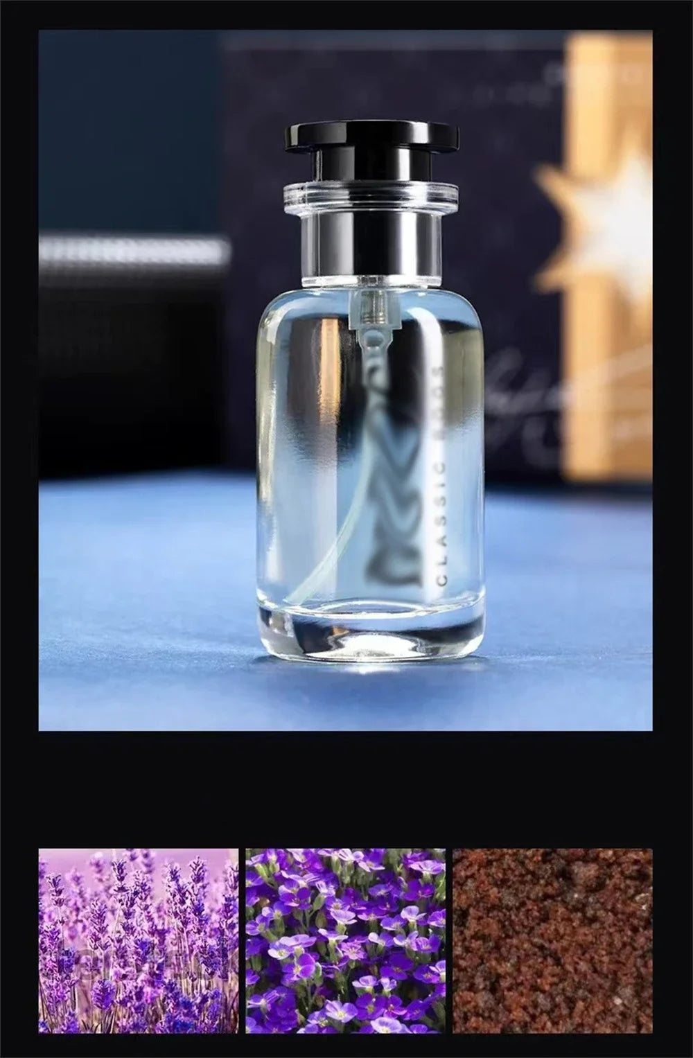 Luxury Brand Perfume Men Cologne Natural Floral Fruity Scent Spray