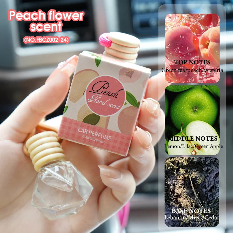 Fragrant woody car air freshener - a long-lasting fragrance suitable for car interiors, suitable for home and car use