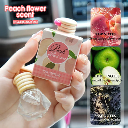 Fragrant woody car air freshener - a long-lasting fragrance suitable for car interiors, suitable for home and car use