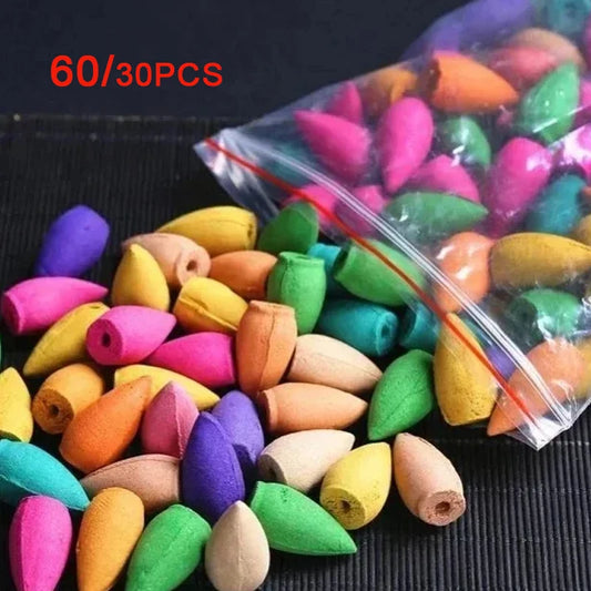 Backflow Incense Cones for Waterfall Mixed Scents Waterfall Incense... - 100ml