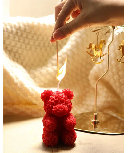 Hand Gift Creative Rose Bear Home Decoration Fragrance Advanced Atm...