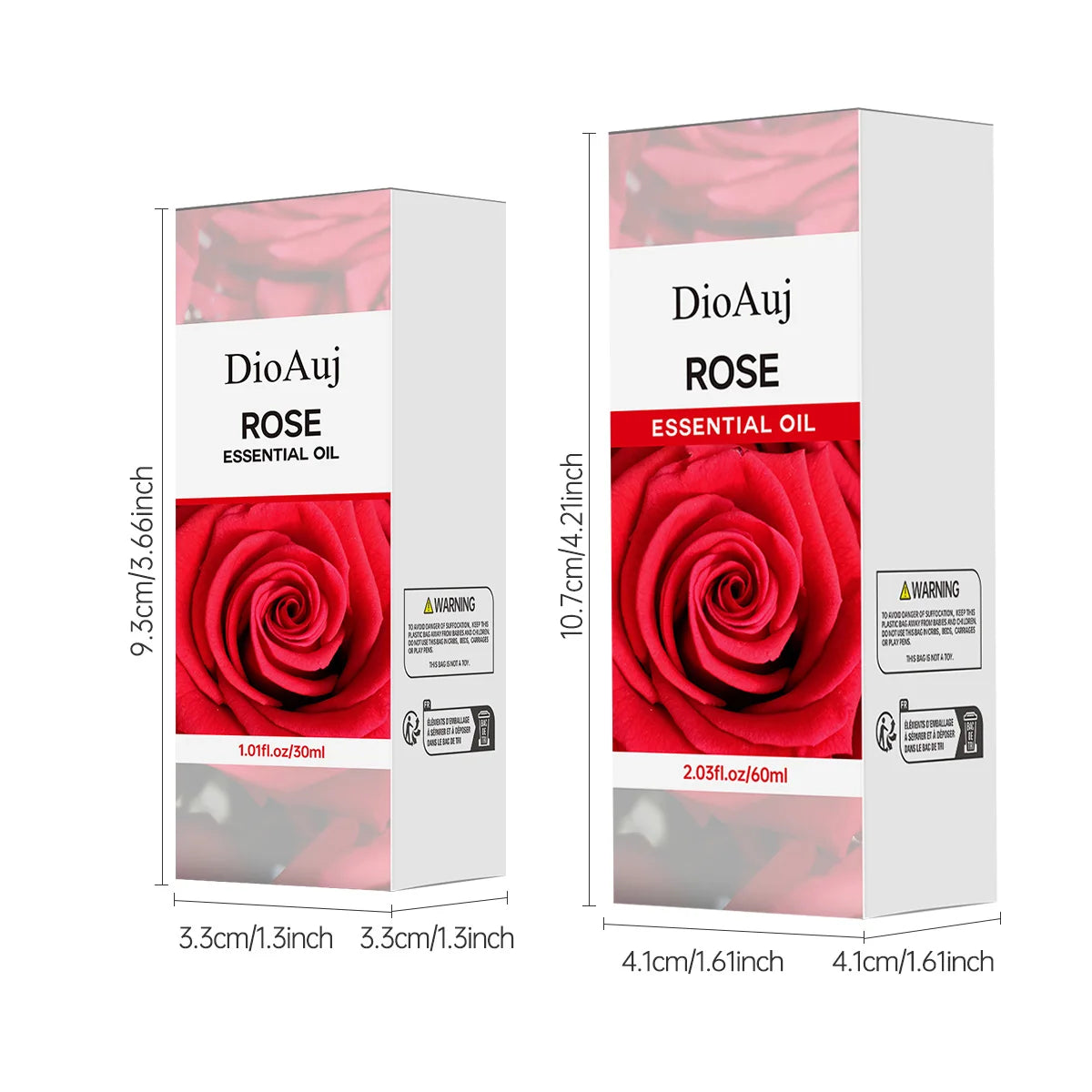 Essential Oil with Dropper ROSE Face Body Skin Care  Aromatherapy Oil for Humidifier Aromatherapy Candle