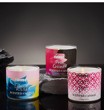 Smokeless scented candle Long-lasting diffuser eau fragrance aids sleep and relaxes stress The air in the bedroom, living room,