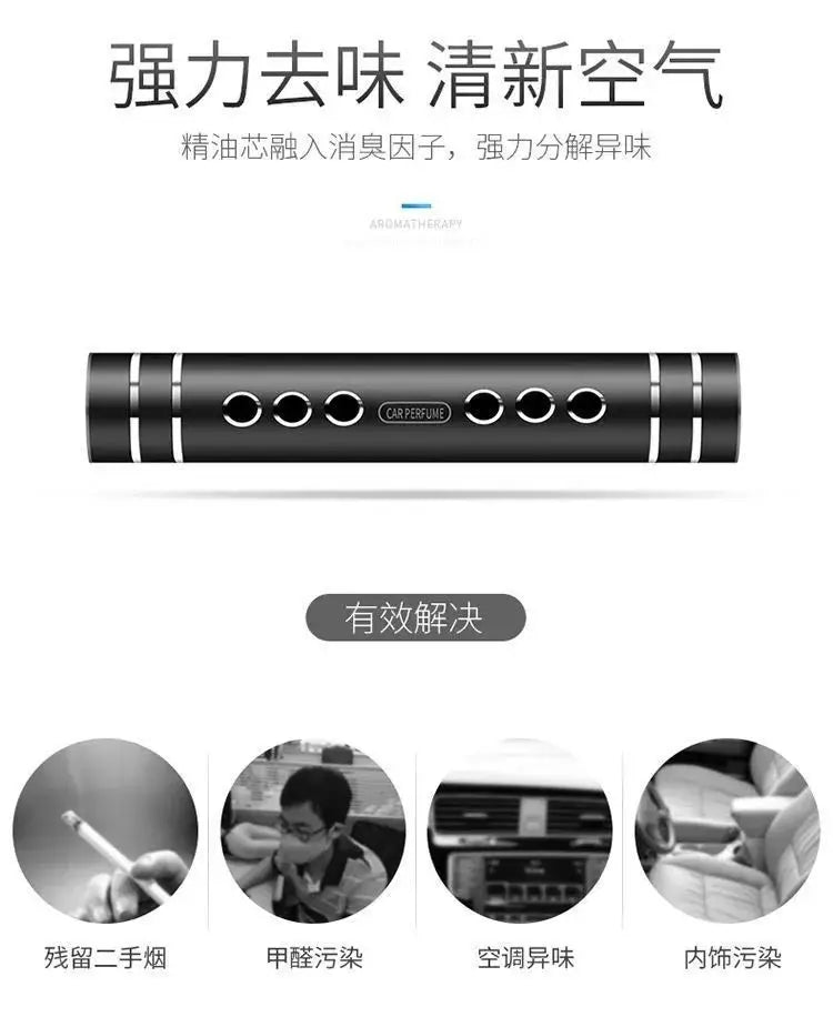 Car Air Fresheners Aroma Diffuser Vent Clips Perfume Essential Oil ... - 100ml