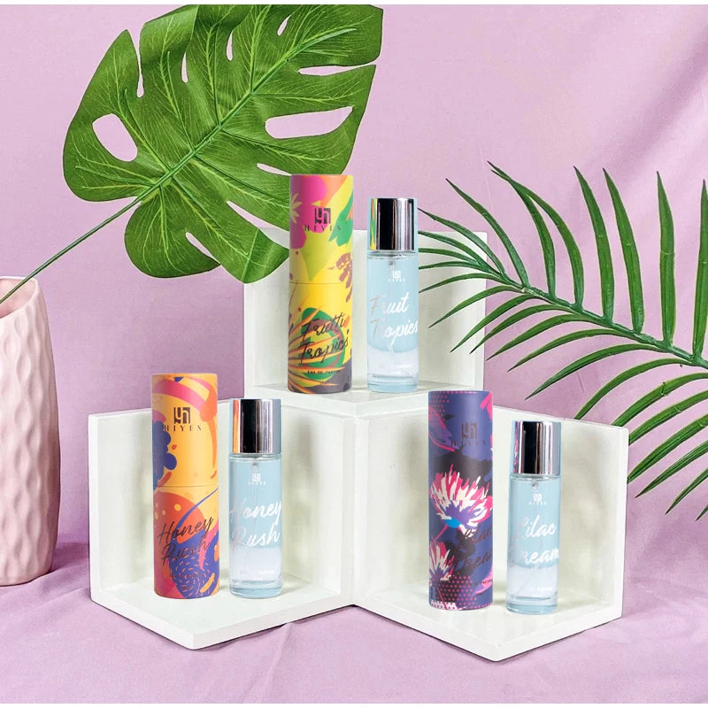 Luxury Cylinder Gift Box Perfume, floral Fruity Scent Women Eau De ...