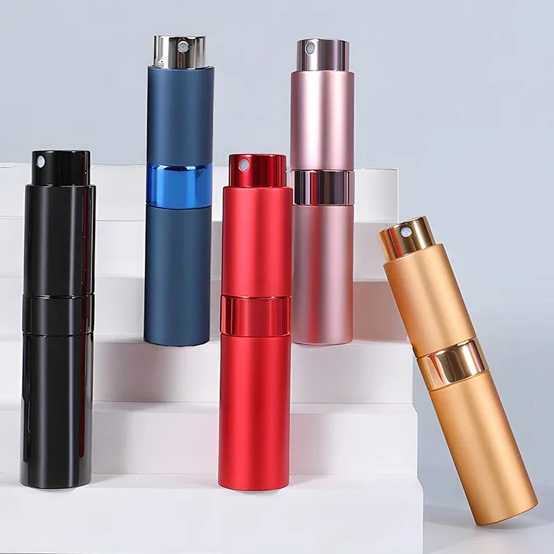 Perfume Refill Bottle 8ml Metal Aluminum Refillable Perfume Bottle ...