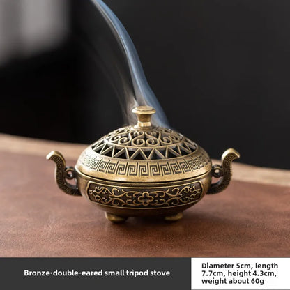 Exquisite Compact Incense Burner Three - 100ml