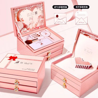 Makeup Set Cosmetics Genuine Full Set of 20 Pieces Beauty Gift Box ...