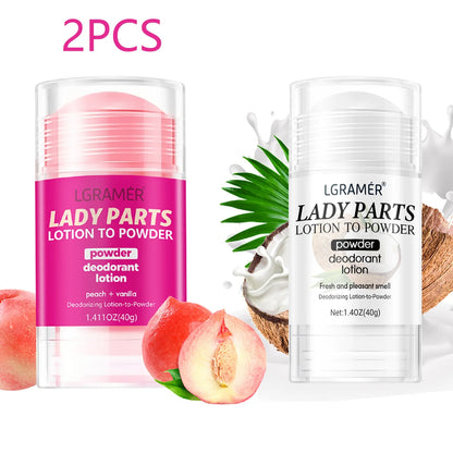 Women's Peach Vanilla Deodorant Lotion Multiple Fruits Perfume Exci...