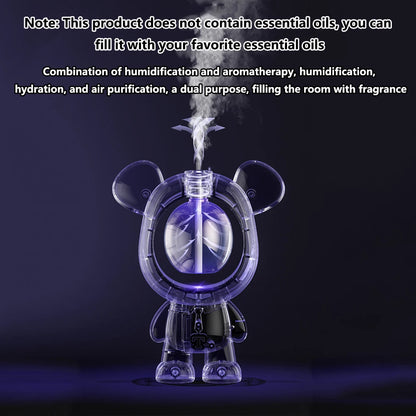 Aromatherapy Essential Oil Diffuser Air Desktop Wall Mounted Humidi... - 100ml