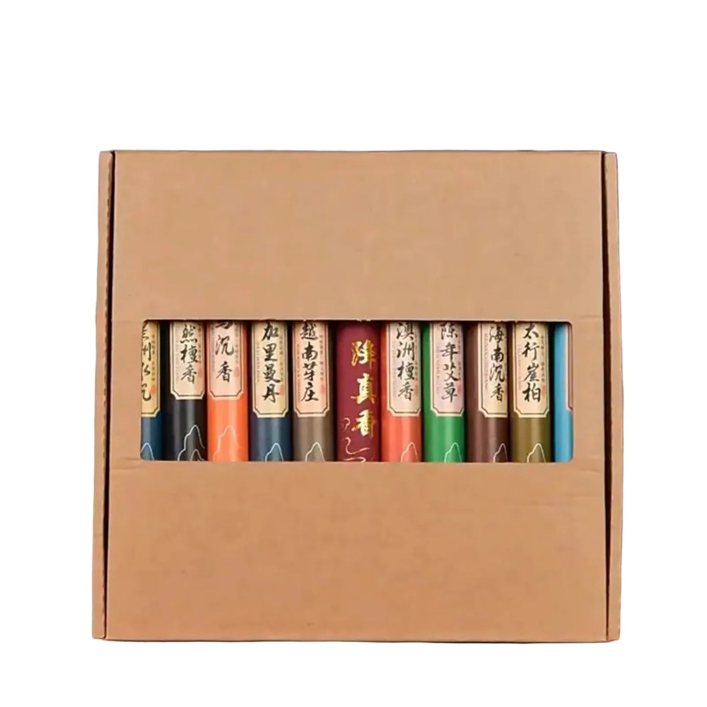 Premium Multi Perfume Gift Box Natural Materials Canned Linear Aroma Durable Indoor Toilet Deodorization Anti-Mosquito Aroma