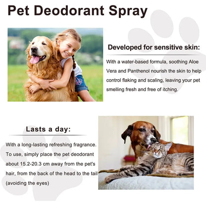 Lavender Oil Dog Deodorizer Spray Long Lasting Puppies Cats Dogs fo...