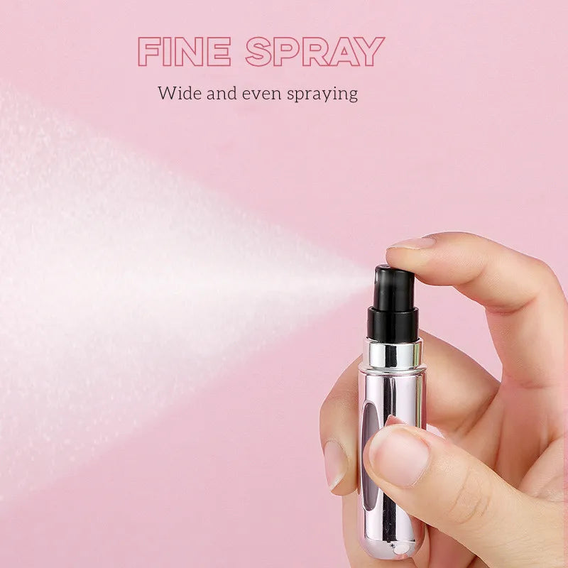5ml Perfume Refill Bottle Portable Mini Refillable Spray Jar Scent ...