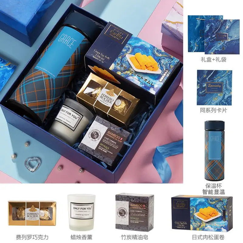 Wedding Bridesmaid Gift Box Set Practical Birthday Fem Omsmen and B...