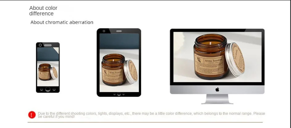 Aromatherapy essential oil candle smokeless soybean candle cup hous... - 100ml