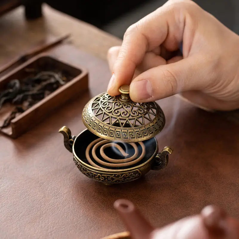 Exquisite Compact Incense Burner Three - 100ml