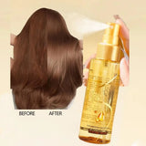Hair Care Essential Oil Spray, Nourishing & Repair, Smooth Shiny Fi...