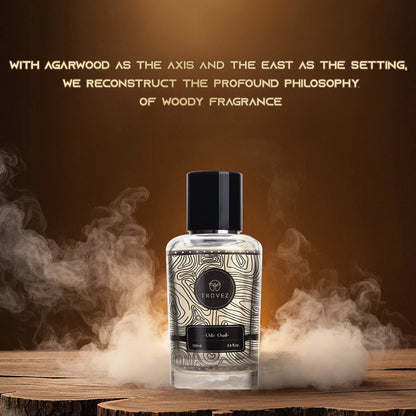 TROVEZ Ode Oud 100ml Perfume Wood Oriental Tone Long-lasting Fragrance Unisex Perfume Body Spray Rich Arabic Perfumes Scent Gift