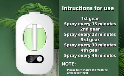 Automatic Diffuser Aromatherapy Desktop Diffuser Atomizer Essential... - 100ml