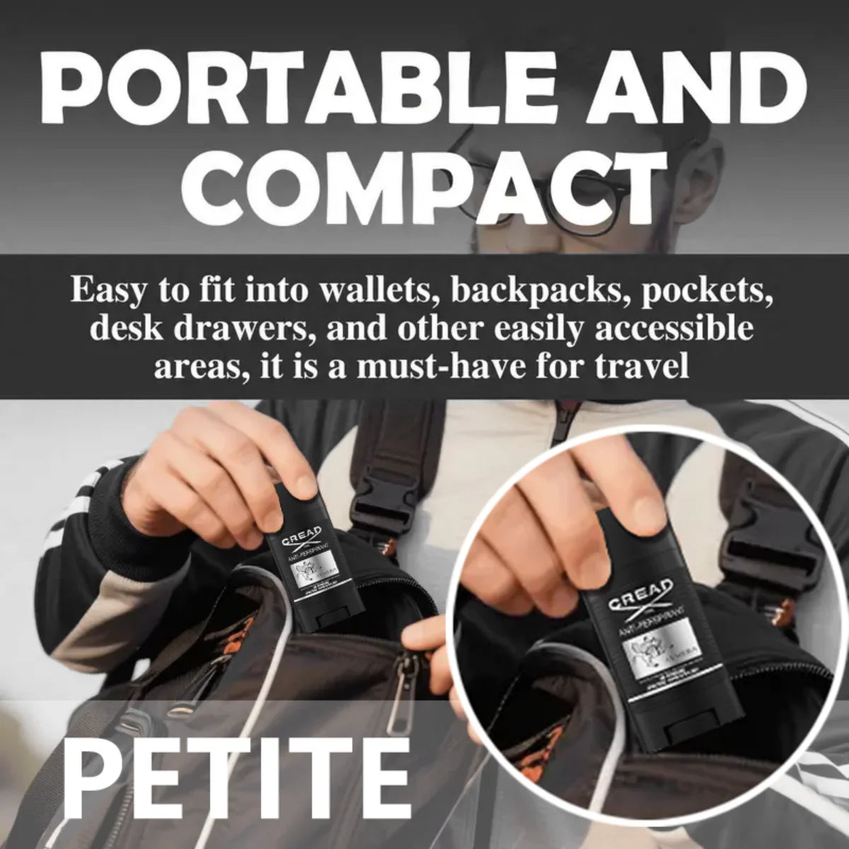 Men's Stick Cleaning Armpit Antiperspirant Deodorant Women's Portab...