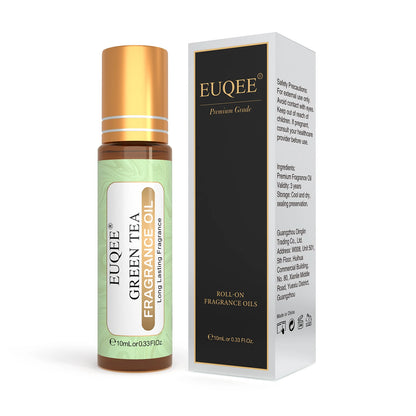 EUQEE 10ml Premium Men's Fragrance Oil For Car Diffuser Aromatherapy Vanilla Musk Leather Amber Romance Aroma Essential Oils