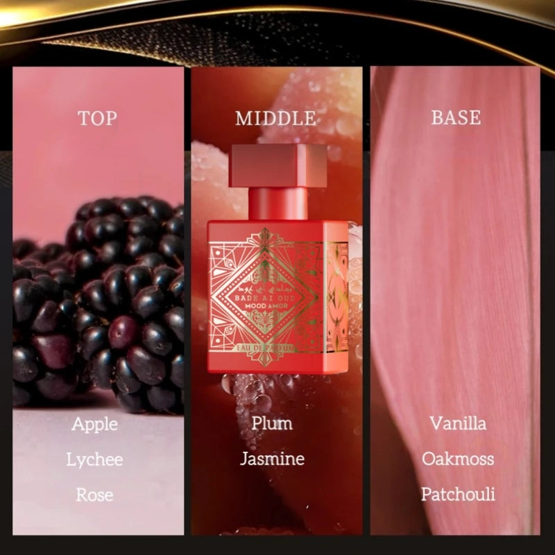 Dubai Unisex Perfume Set 3Pc Lasting Fragrance Woody Floral Men Women Eau De Parfums Pheromone Cologne Toilette Perfumes