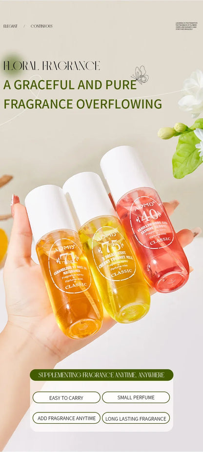 90ml Brazilian Perfume Hair Body Fragrance Mist Fruit Flavor Long Duration Deodorants for Men Women Body Spray Eau De Parfum