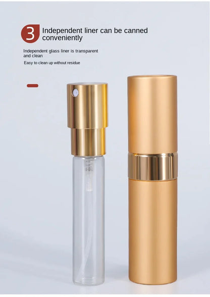 Perfume Refill Bottle 8ml Metal Aluminum Refillable Perfume Bottle ...