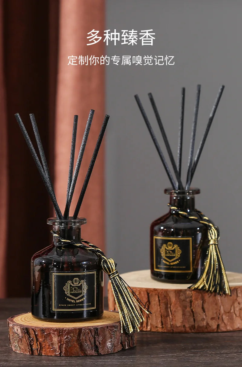 50ml Household Indoor Toilet Deodorant Aromatherapy Bottle Reed Dif...