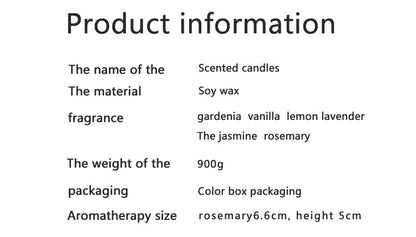 6 Piece Set Empty Aromatherapy Candle Jar Can Creative Fragrance Ca... - 100ml