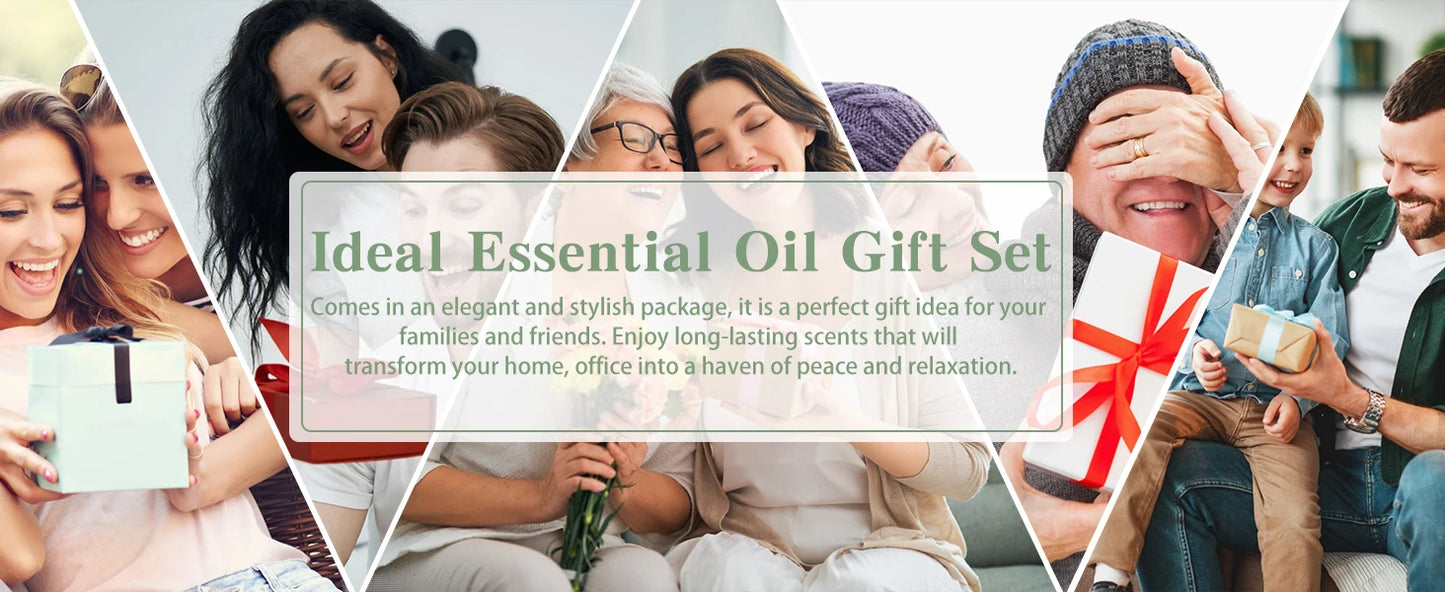 PHATOIL 15pcs Aromatherapy Essential Oil Set For Diffuser Candle Making-5ml Vanilla Frankincense Bergamot Sandalwood Cedarwood