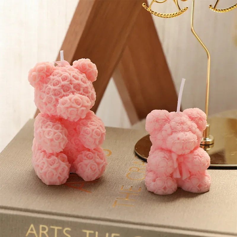 Hand Gift Creative Rose Bear Home Decoration Fragrance Advanced Atm...