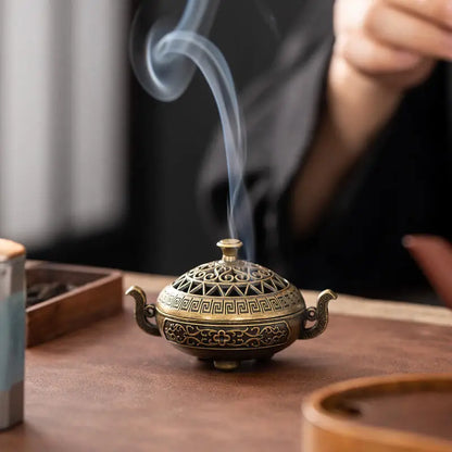 Exquisite Compact Incense Burner Three - 100ml