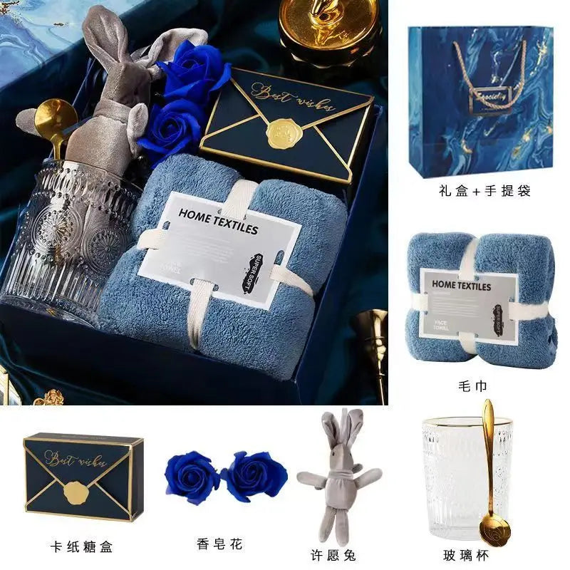Wedding Bridesmaid Gift Box Set Practical Birthday Fem Omsmen and B...