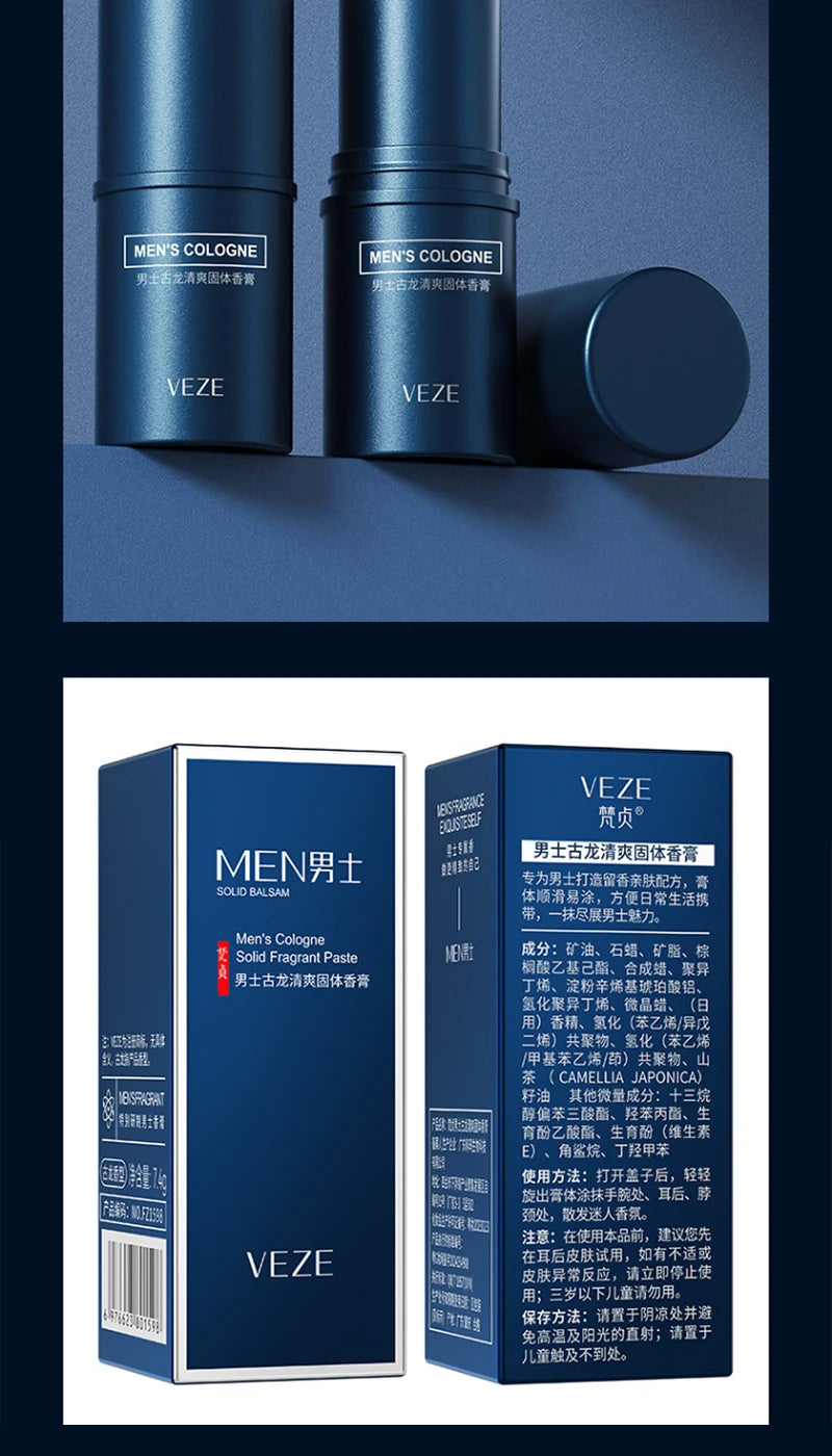 Fanzhen Men's Solid Cologne - Light and Fresh Scent, All - over Use...