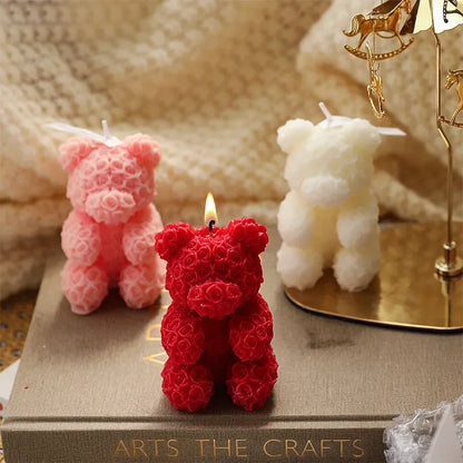 Hand Gift Creative Rose Bear Home Decoration Fragrance Advanced Atm...