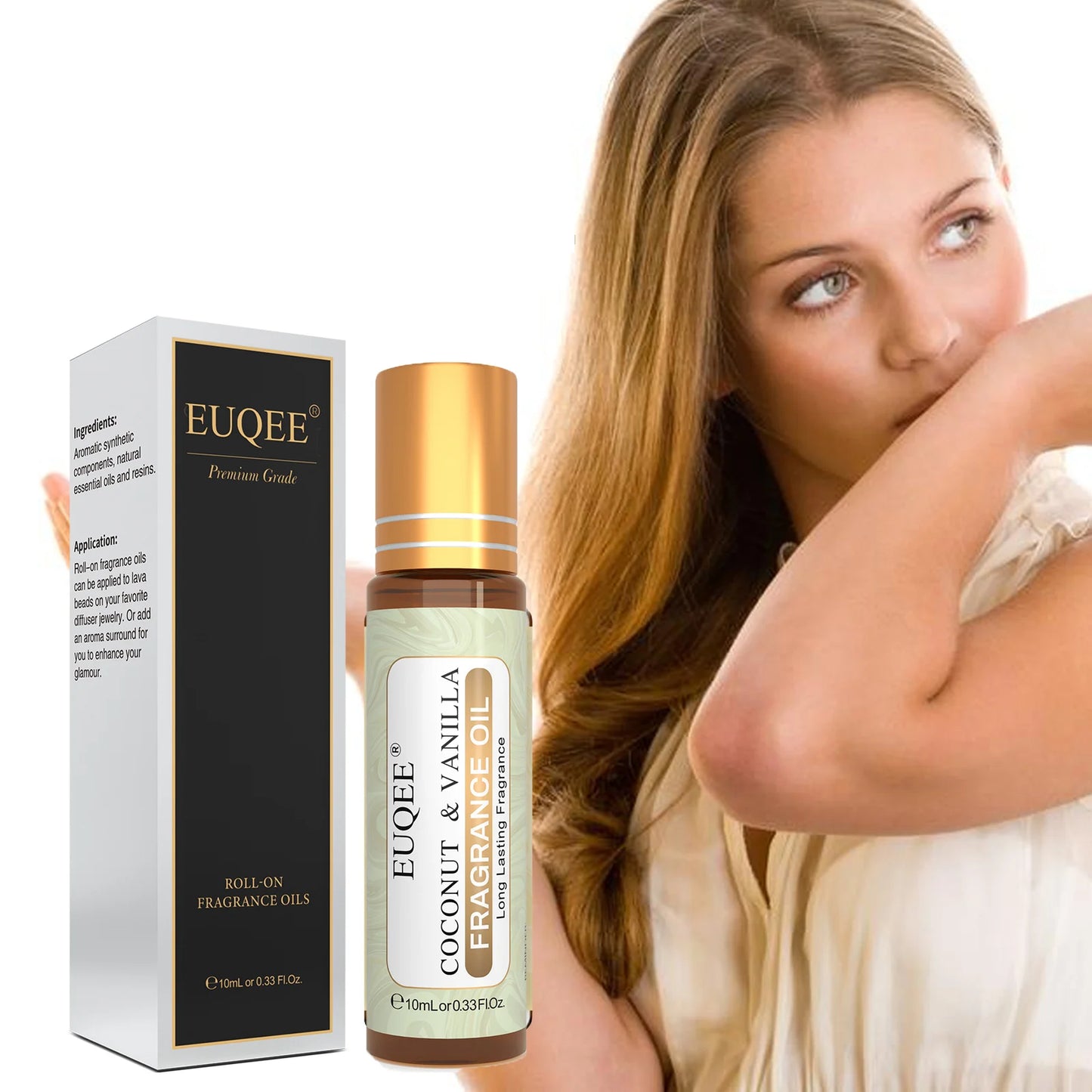 EUQEE 10ml Women's Roller Fragrance Oil
