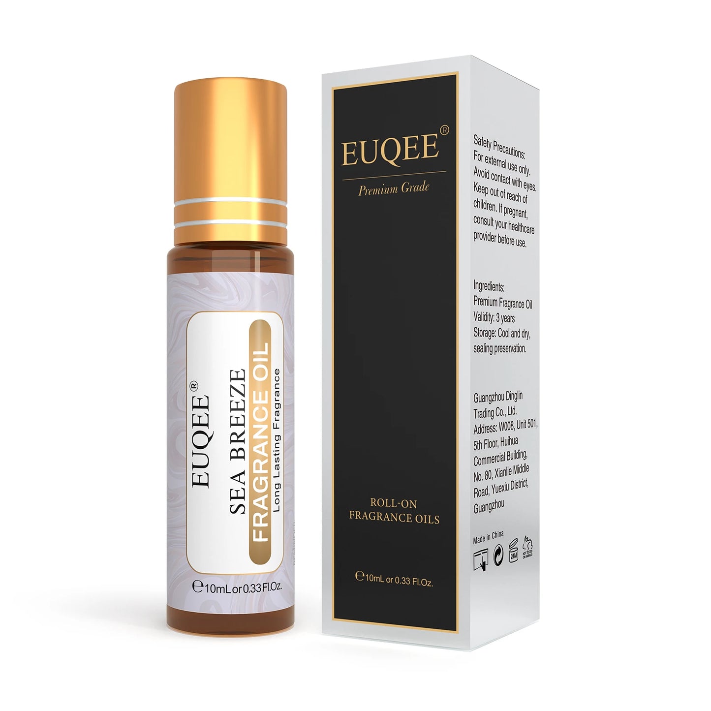 EUQEE 10ml Women's Roller Fragrance Oil