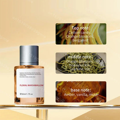Luxury Perfume 50Ml Unisex Body Spray Natural Fresh Lasting Fragrance High-end Floral Mixed Pheromone Wood Eau De Toilette