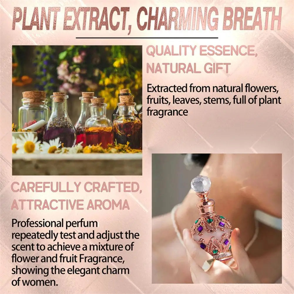 Exotic Arabian Floral Perfume – Rose, Jasmine & Vanilla
