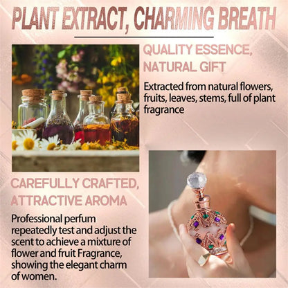 Exotic Arabian Floral Perfume – Rose, Jasmine & Vanilla