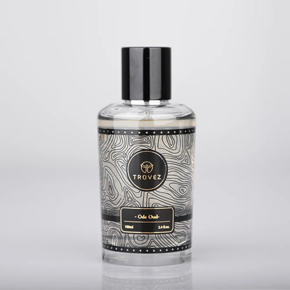 TROVEZ Ode Oud 100ml Perfume Wood Oriental Tone Long-lasting Fragrance Unisex Perfume Body Spray Rich Arabic Perfumes Scent Gift