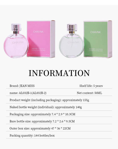 Jean Miss Women Perfume  Gift Box 3PCS Set Feminine Charm Lasting Fragrance