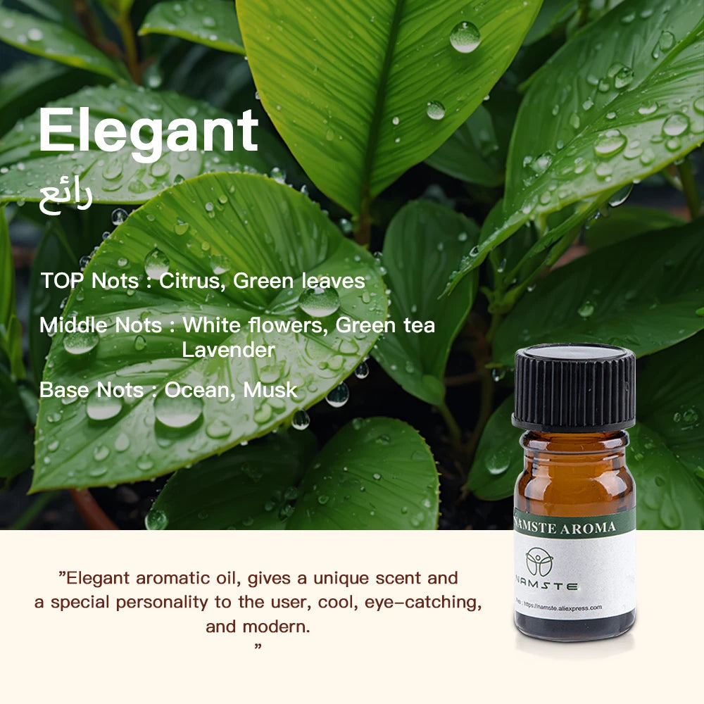 10 Flavors Aromatic Oils for Aroma Diffuser Air Humidifier Home Oil... - 10ml