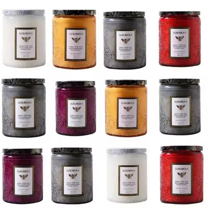 Fragrant Candle Cans Soy Wax Smokeless Aroma for Decoration