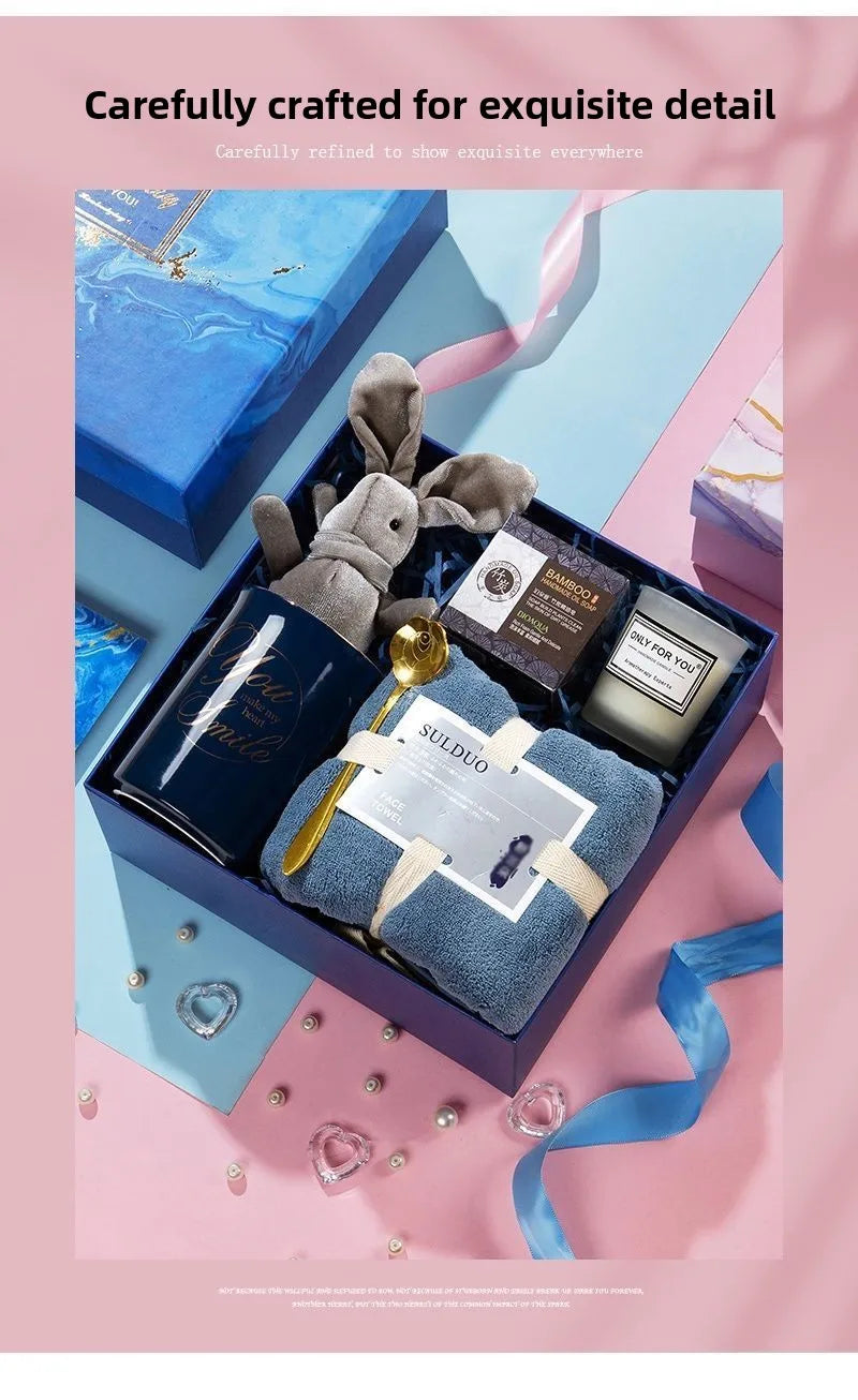 Wedding Bridesmaid Gift Box Set Practical Birthday Fem Omsmen and B...