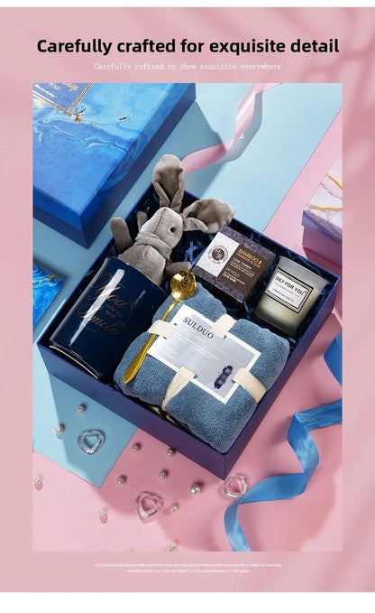 Wedding Bridesmaid Gift Box Set Practical Birthday Fem Omsmen and B...