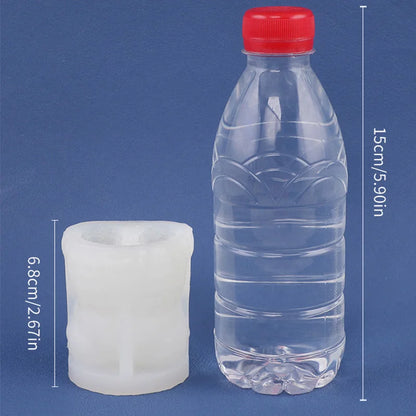 Rose Bear Aromatherapy Candle Mold DIY Valentine's Day Handmade Soap Expanded Fragrance Stone with Hand Gift Chocolate